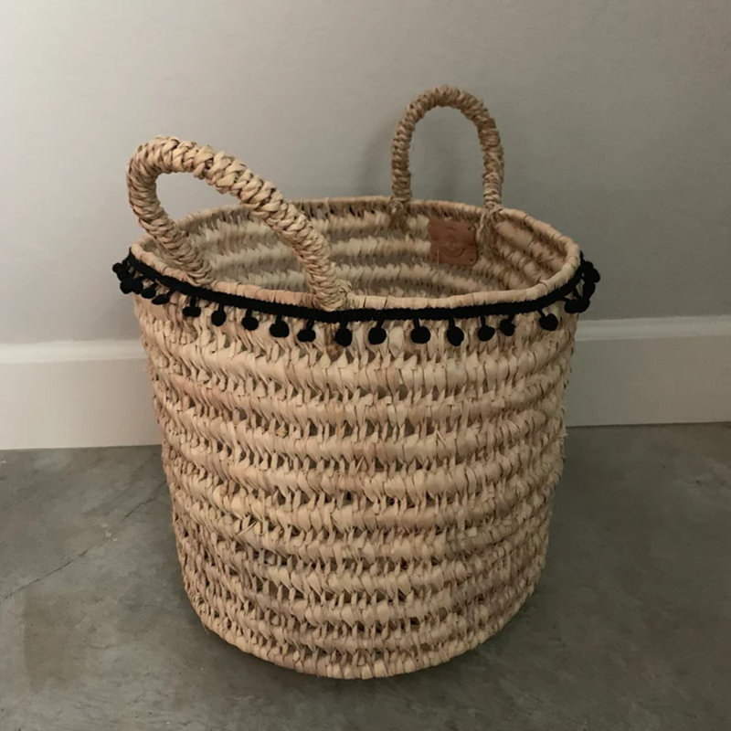 Panier en rotin marocain Riley