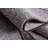 Rug Branch Nour 4' x 6' (3'9" x 5'6") Grey/Red Geometric Indoor Area Rug, Contemporary, Medium Pile, Stain-Resistant Carpet - Living Room, Bedroom, Dining Room, and Kitchen-176379483
