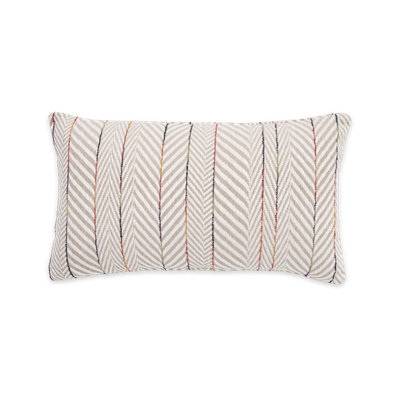 Striped Rectangular Lumbar Cushion