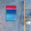 Art mural en verre en acrylique «Gently Oppose 1» par Renee Kaelber, 16 po x 24 po-2115081135