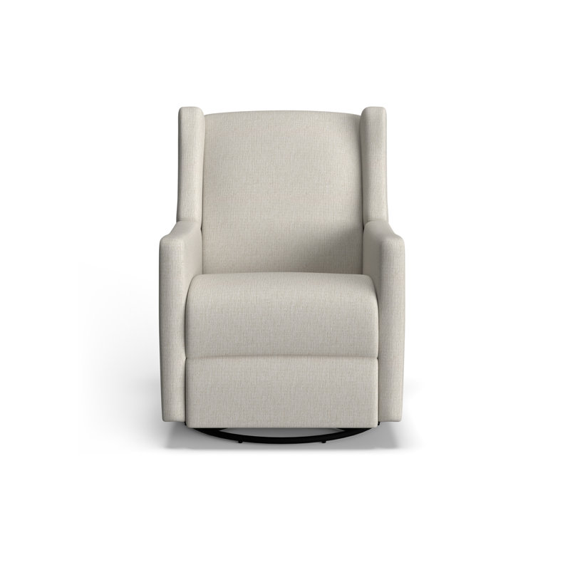 Fauteuil inclinable manuel Andrina, Chenille Radical Performance Craie