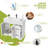 36" Single Bathroom Vanity With Ceramic Top And Faucet, Vanity With Drawers And 2 Doors Cabinet-1310597377