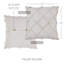 Frayed Lattice Creme & Black Pillow 20x20-1142515554