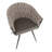 Maddison Braided Upholstered Arm Chair-1540980271