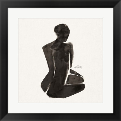 «Neutral Nudes I» par Anne Tavoletti - Peinture à cadre unique