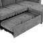 Canapé modulaire de 83,5 po avec canapé en L et canapé-lit-744822641