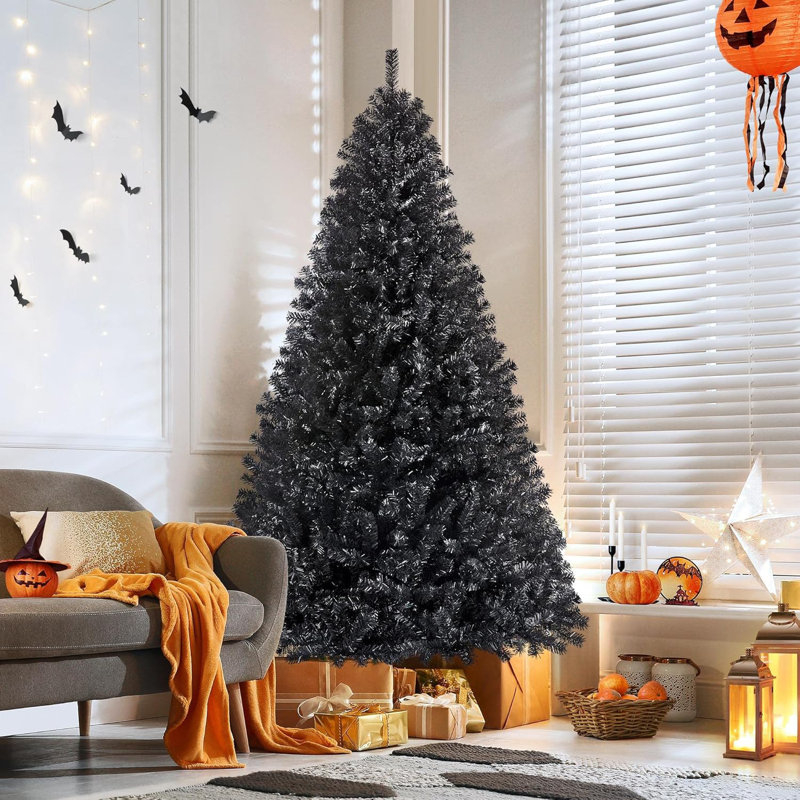 Sapin de Noël 7,5 pi noir