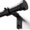 Curtain Rods 32-144 Inch, Heavy Duty 1 Inch Adjustable Curtain Rod For Windows, Black Extra Long Window Treatment Rods, Modern Design, Easy Installation