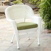 white patio chair