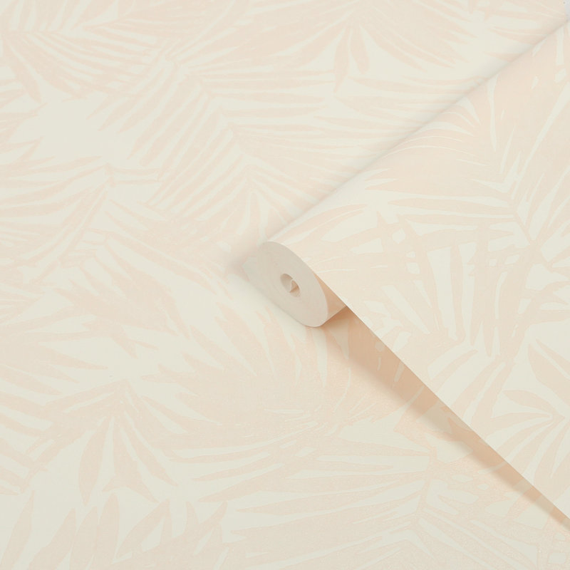 Boutique Amazonia Rose Wallpaper, White