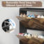 Range-chaussures avec 2 tiroirs rabattables
