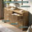 Modern 6-Drawer Dresser w/ Curved Profile Design, Wood Dresser TV Stand Closet Organizer for Living Room-361912816