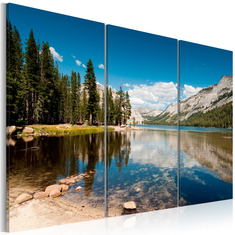 3 Piece No Frame Print on Canvas, 80cm H x 120cm W