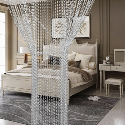 Semi Sheer Door Curtain