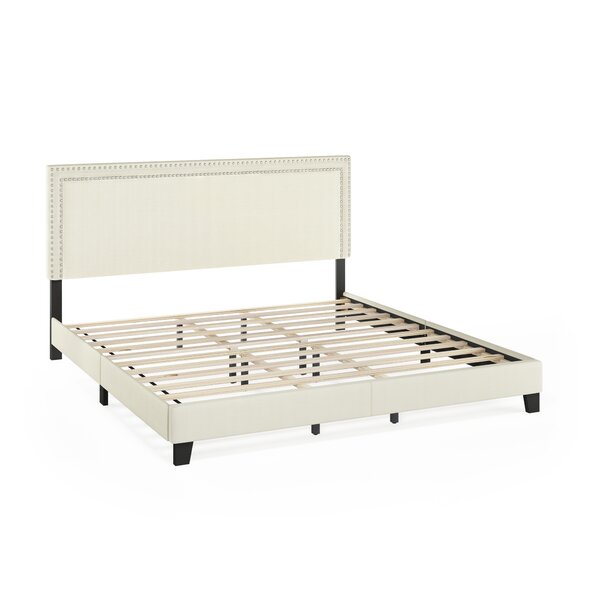 Winston Porter Carlester Upholstered Bed & Reviews | Wayfair