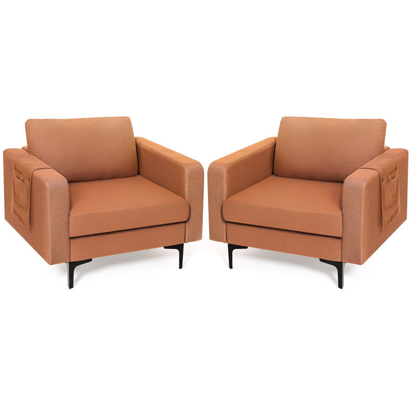 Lauchlin 38 po, Tissu orange