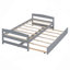 Lit plateforme avec lit gigogne