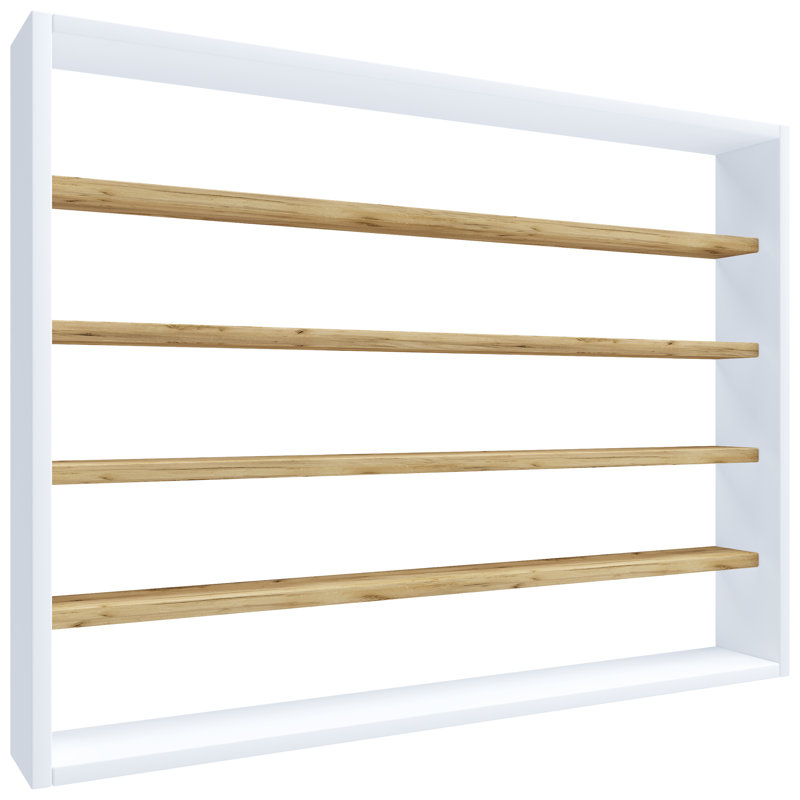 Quantrez Wood Spice Rack, 60cm H x 80cm W x 10cm D
