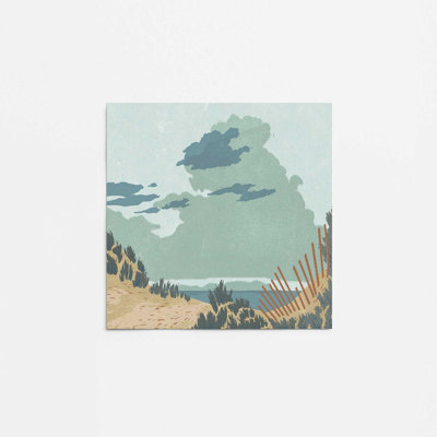 Dunes et clôtures I Print