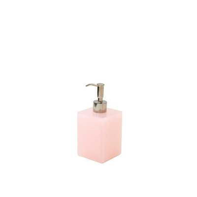 Rosé Lucite Pump/ SILVER