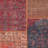 Monserrat Machine Made Polyester Area Rug in Red/Brown/Blue-413174911