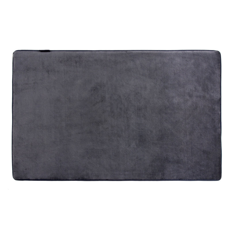 Memory Foam Kitchen Mat, Grey Flannel