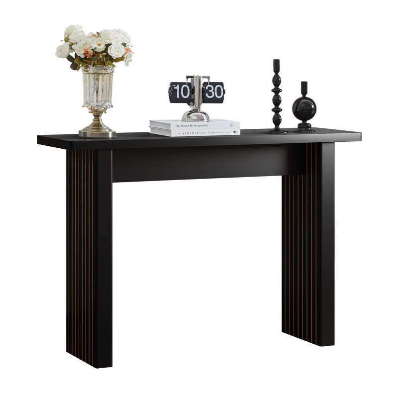 43.31'' Console Table, Black