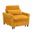 Fauteuil club en velours côtelé-1236906595