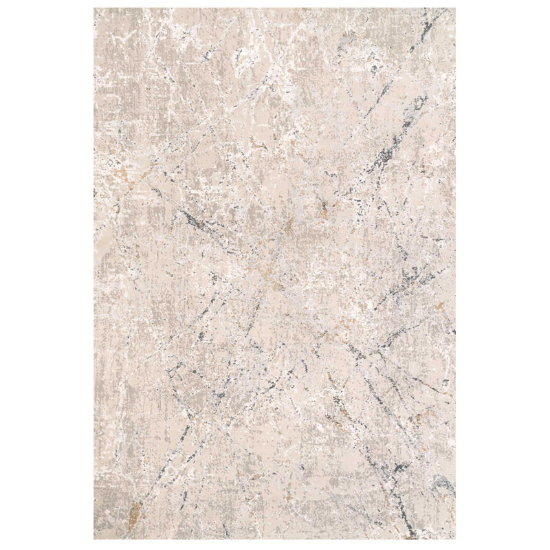 Fairlady Abstract Area Rug, Rectangle 60 x 110cm