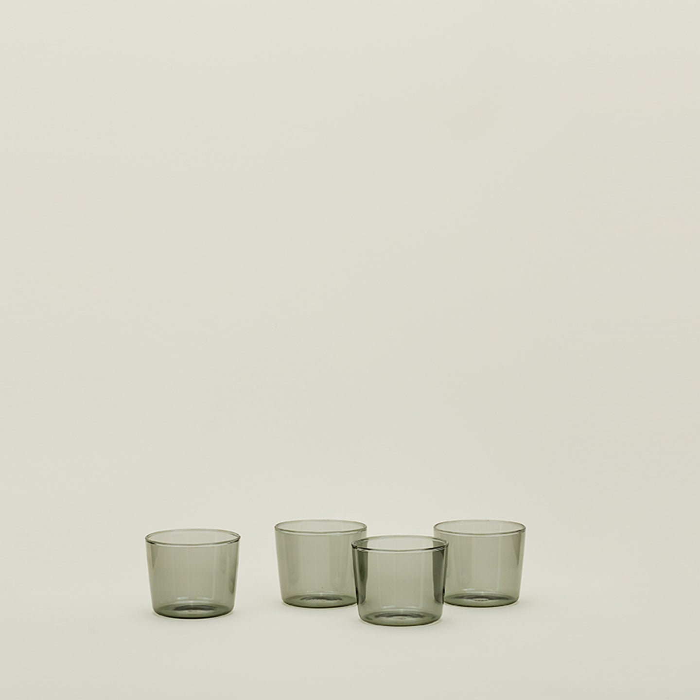 Glass Drinking Glass, Smoke, Small Glassware 6 oz.