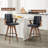 Swivel Upholstered Faux Leather Counter Stool-1330500543-1328792576