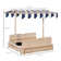Outsunny 41.75'' x 47.75'' Solid Wood Square Sandbox