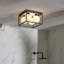 Rudin Glass Flush Mount