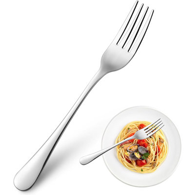 Ensemble de 16 fourchettes à couverts en acier inoxydable de qualité alimentaire Didadi