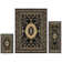 Ensemble de tapis d'intérieur 3 pièces Dodington