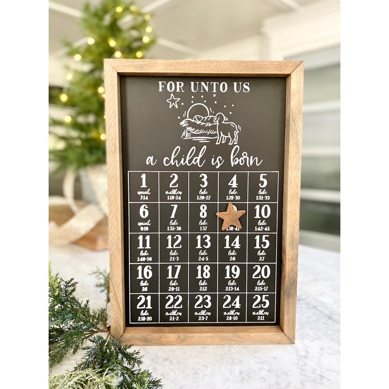 A Child Is Born Magnetic Advent