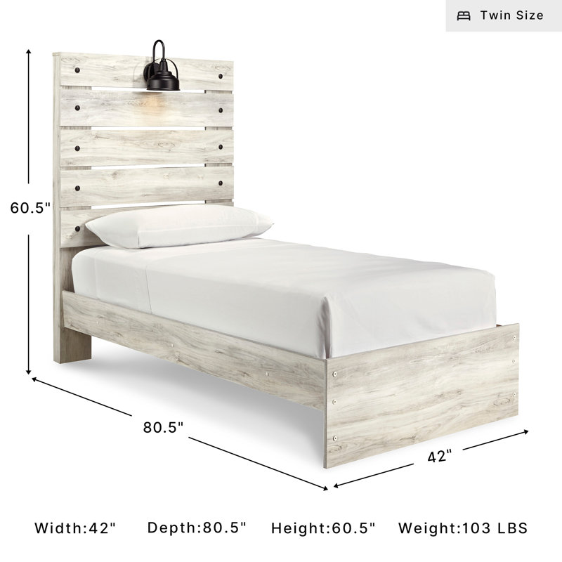 Kalayiah Slat Bed, Twin