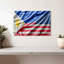 Drapeau des Philippines et des États-Unis-603538011
