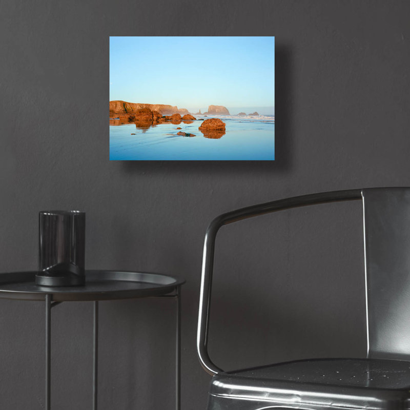 «Oregon Blues» par Sol Rapson, H 12 po x l 16 po x P 0,13 po