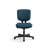 HON Volt Armless Office Chair, Fabric, Center-Tilt Recline, Black-123387395-123386377-123387418