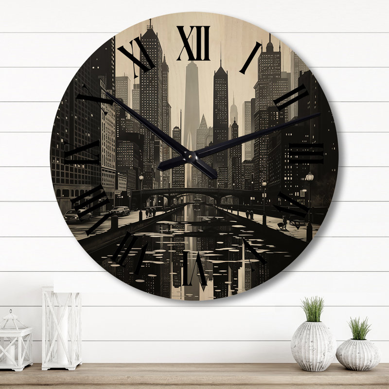 Horloge murale Wathen, Grand