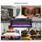 In-Wall Recessed Electric Fireplace with Remote, Multi-Color Flame & Ember Bed, LED Light Heater