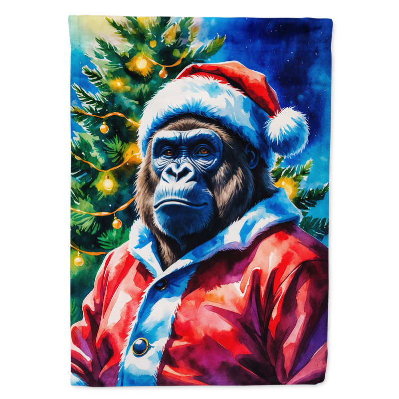 Drapeau de jardin de Noël, Gorille