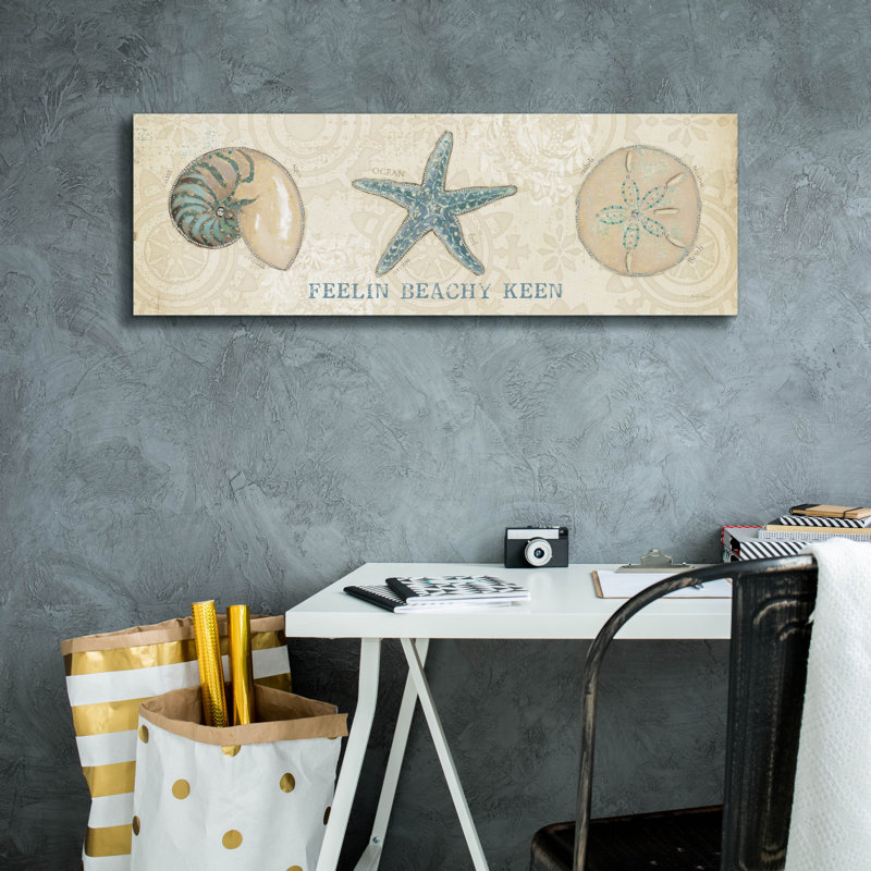 «Beach Treasures 7» par Emily Adams, art mural sur toile