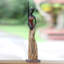 Artisan of Woman with Didgeridoo Statue
