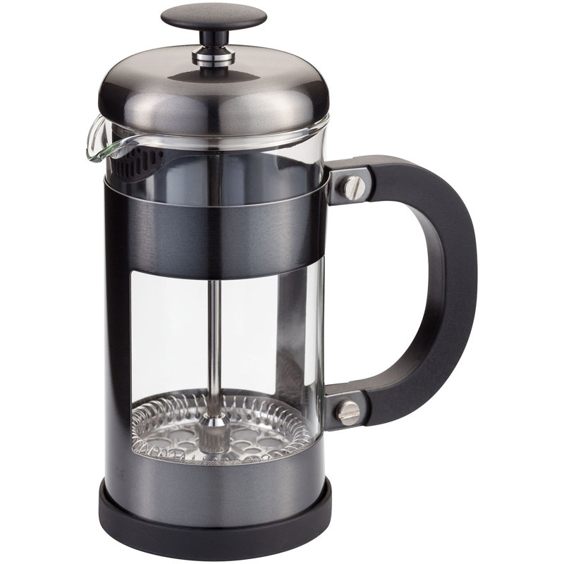 Judge, Coffee - Glass Cafetiere, 3 cup, Pewter