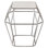 Paris Stone Frame End Table