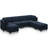 U Shaped Modular Sectional Sectional Sofa With Chaise & Ottoman-1241366926