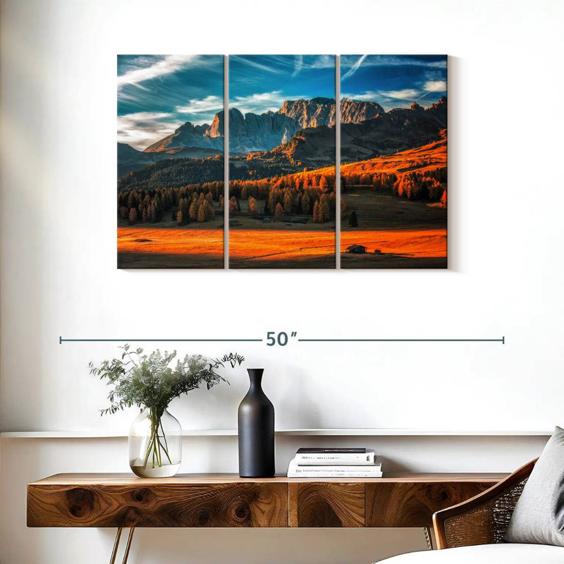 Alvord Mountainscape Sunrise, 24" H x 38" W