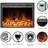 Lembert Electric Fireplace Insert with 5120 BTU-1367310597
